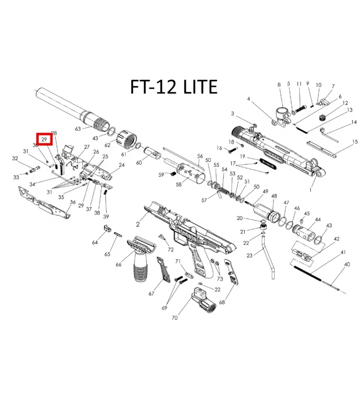 98-20 - N°29 - FT12 / FT50 LITE - SEAR SPRING