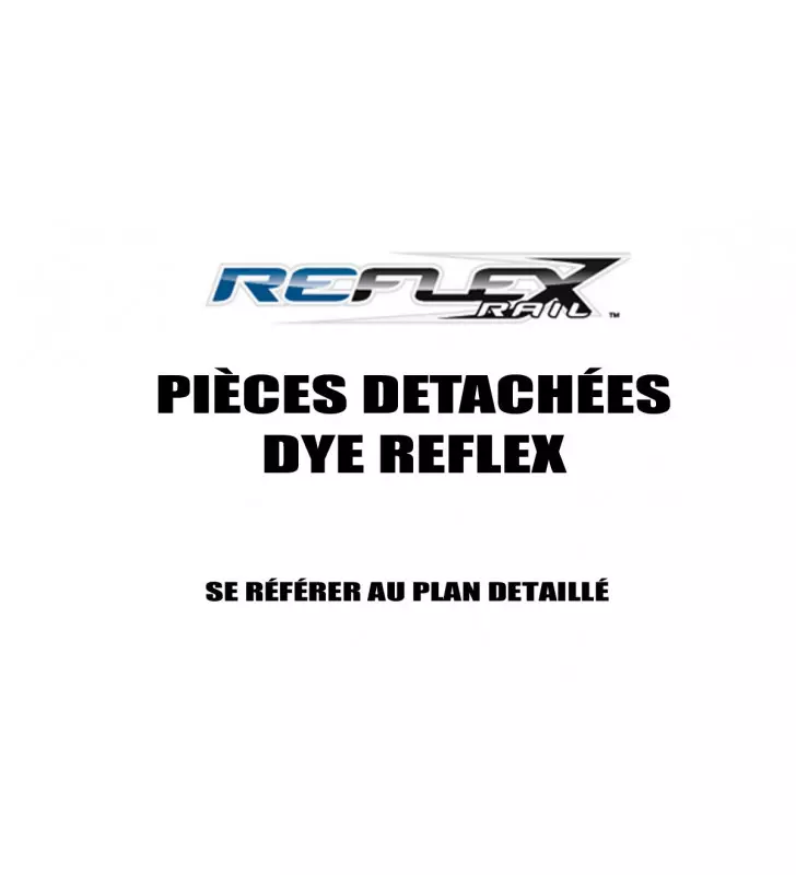 VIS POIGNEE REFLEX (8-32x7/16)  n°24 Reflex /n°16 Rail